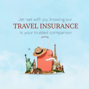 Travel insurance facebook banner