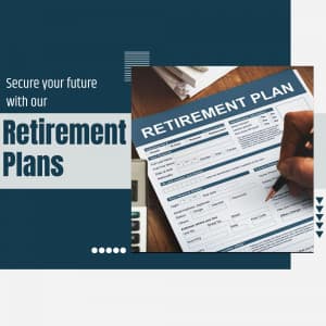 Retirement Plan business flyer