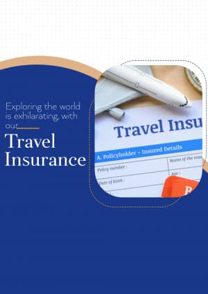 Travel insurance business template