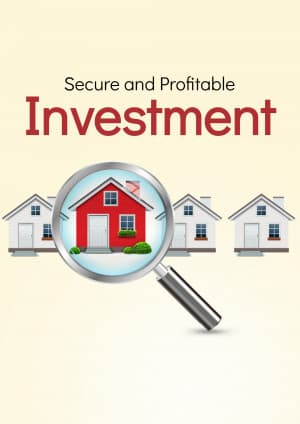Joint Venture Property business flyer