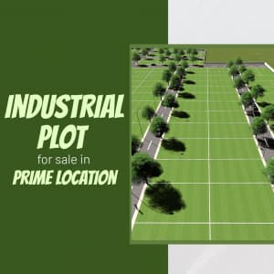 Industrial Plotting business flyer