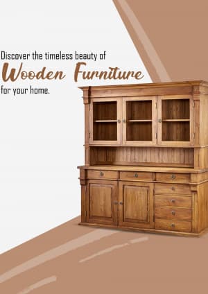Wooden Furniture business template