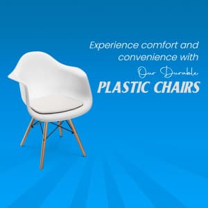 Plastic Chair business flyer