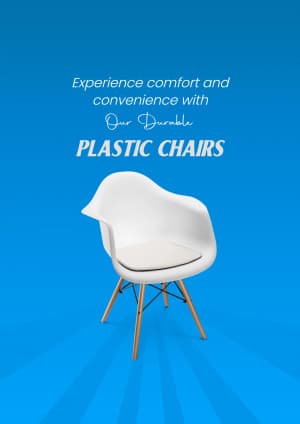 Plastic Chair business template