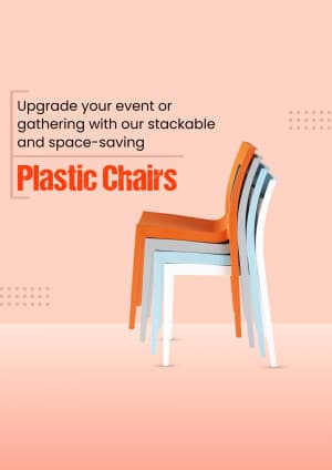 Plastic Chair marketing post