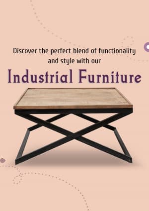 Industrial Furniture marketing post