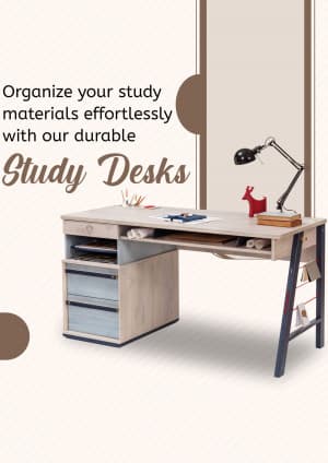 Study Furniture flyer