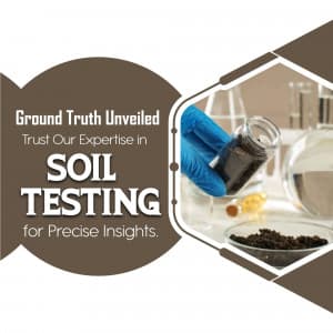 Food Testing promotional poster