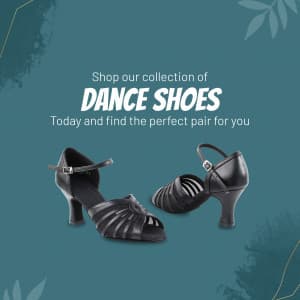 Dance Shoes promotional template