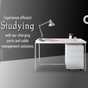 Study Furniture template