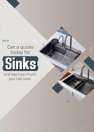 Sink promotional post