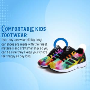 Kids Footwear marketing post