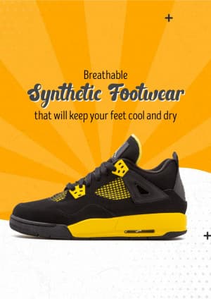 Synthetic Footwear banner