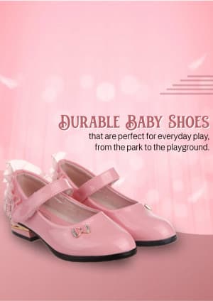 Baby Footwears template