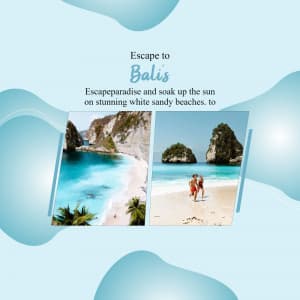 Bali promotional template