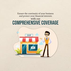 Shop Insurance promotional post