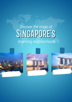 Singapore promotional post