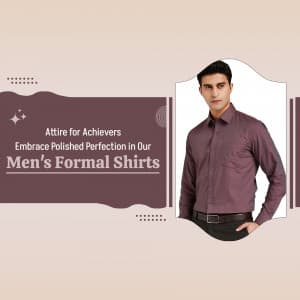 Men Formal Shirts business post