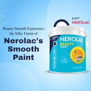 Nerolac Paints marketing post