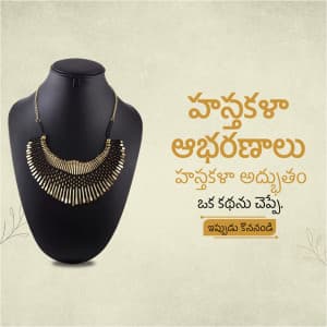 Handicraft Jewellery promotional post