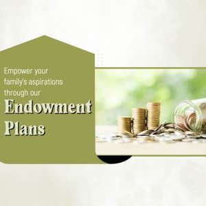 Endowment Plan flyer