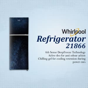 Whirlpool promotional poster