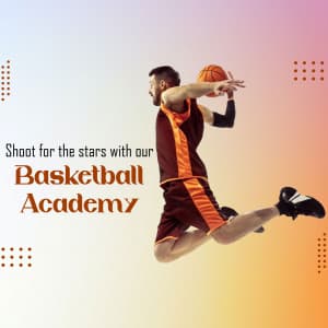 Basketball Academies flyer