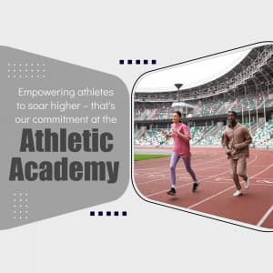 Athletics Academies poster