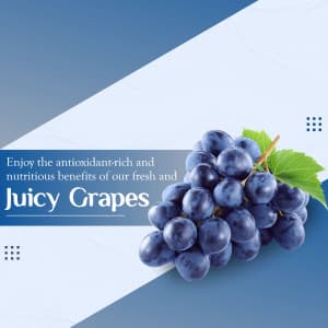 Grapes business flyer