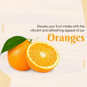 Orange marketing post