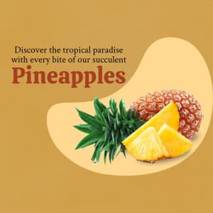 Pineapple marketing post