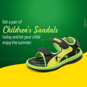 Children Sandals business post