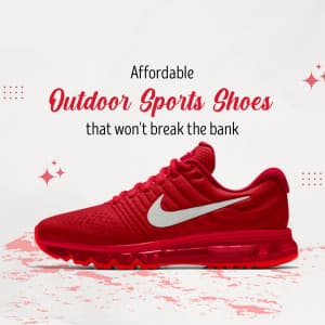 Outdoor Sports Shoes flyer