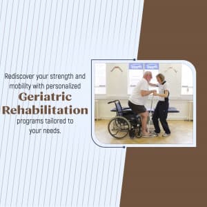 Geriatric Rehabilitation flyer