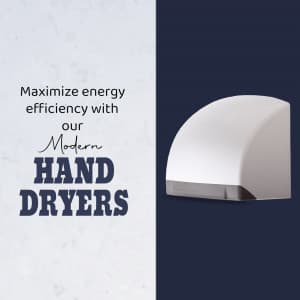 Hand Dryer promotional post