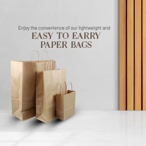 Paper Bag business flyer