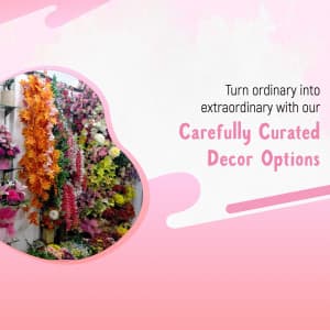 Decoration Material business flyer