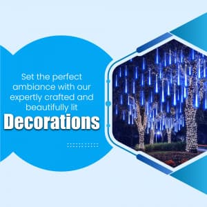 Light Decoration business post