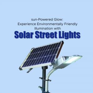 Solar Street Light business post