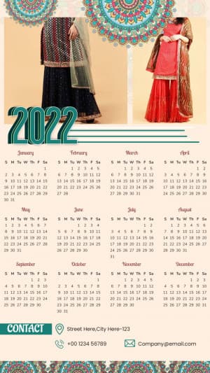 Calendar 2023 (Story) greeting image