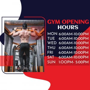 Opening Hours greeting image