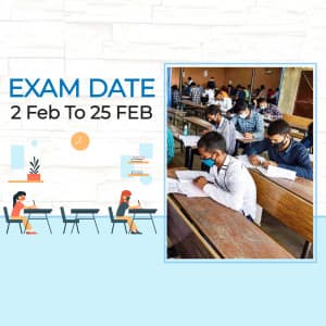 Exam Date poster