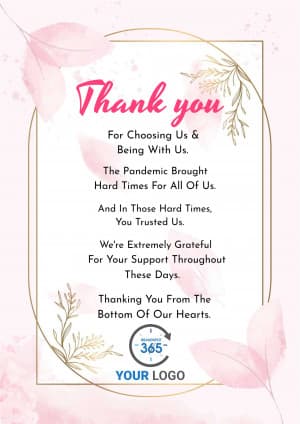 Thank You Letters banner