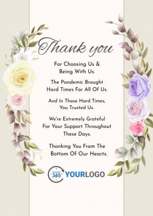 Thank You Letters poster