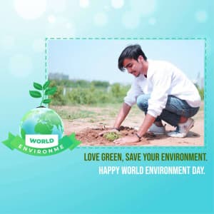 World Environment Day Templates advertisement template