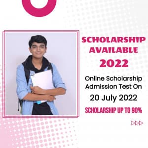Scholarship Available Instagram Post template