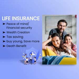 Life Insurance Social Media poster