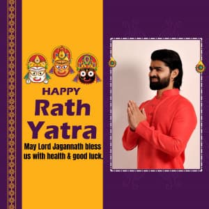 Rath Yatra Templates flyer