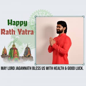 Rath Yatra Templates Instagram banner