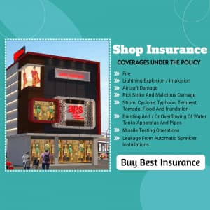 Property Insurance poster Maker